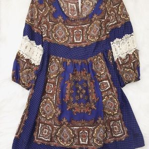 Altar’d State boho festival dress💙